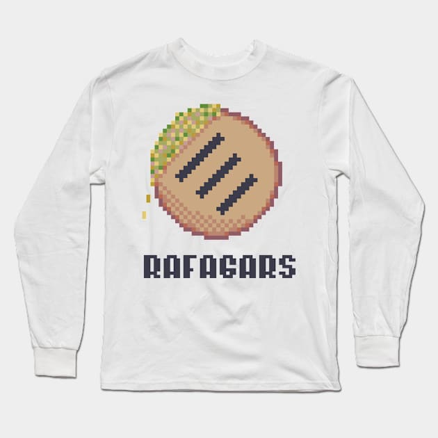 Pixel Arepa Long Sleeve T-Shirt by rafagars